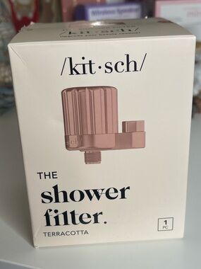 New kitsch Terracotta Shower Filter